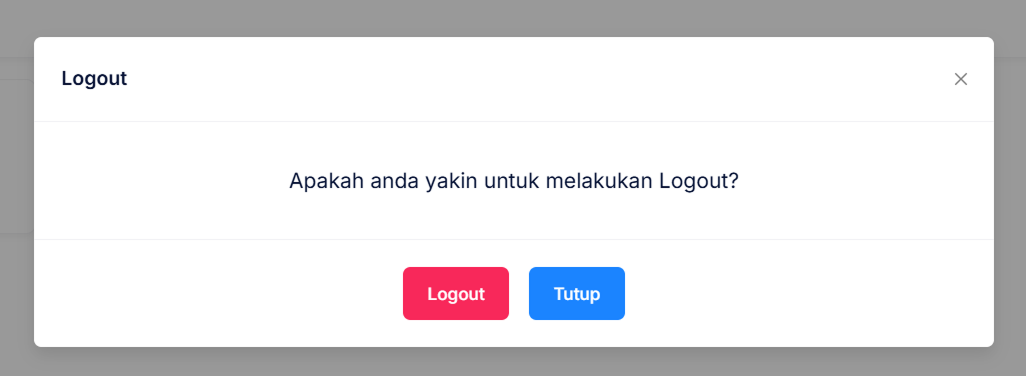 Langkah logout