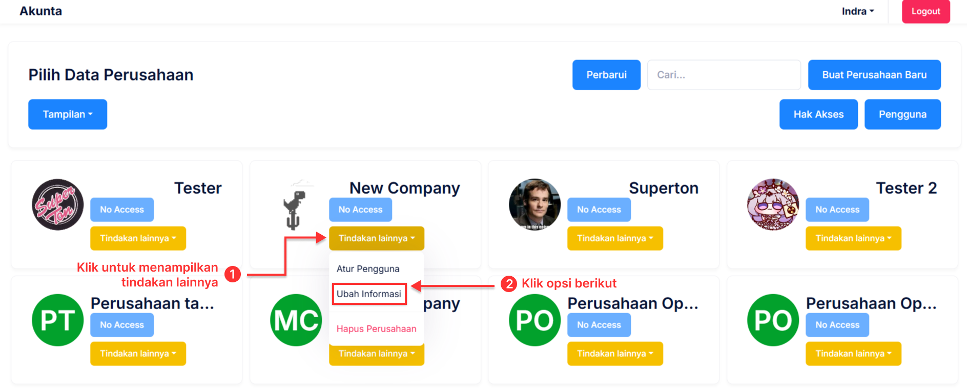 Langkah Mengubah Perusahaan