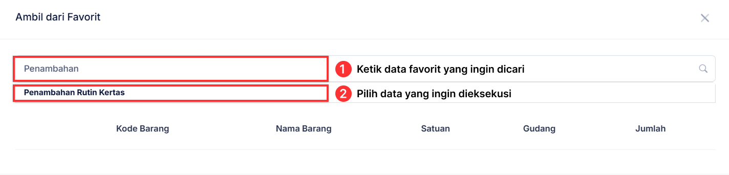 Halaman Stok Barang Minimum