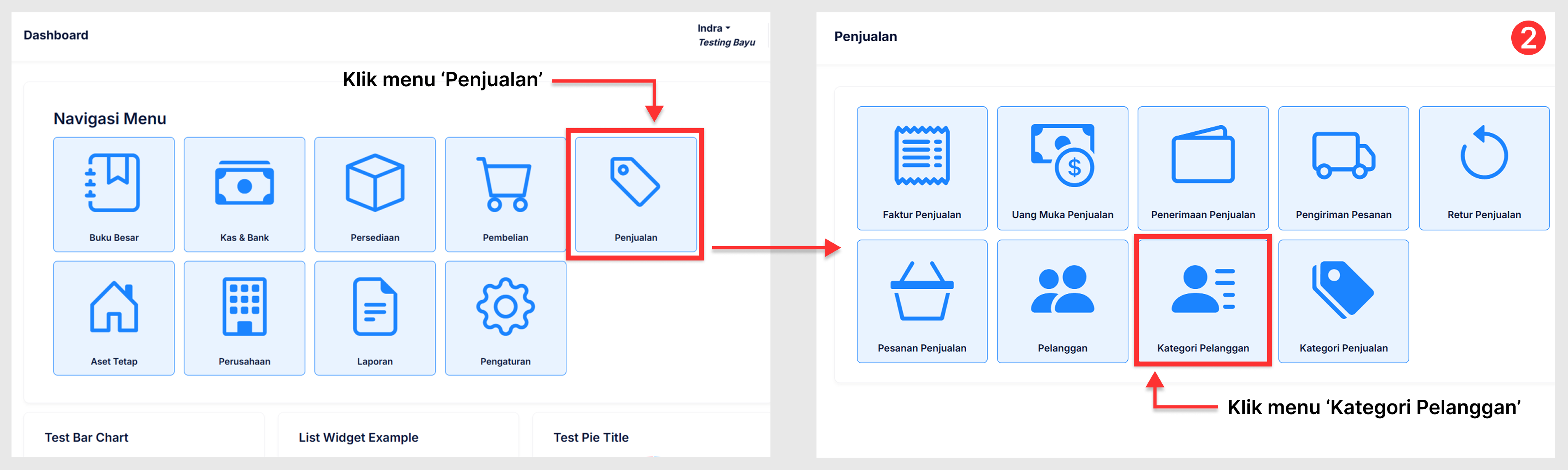 Halaman Kategori Pelanggan
