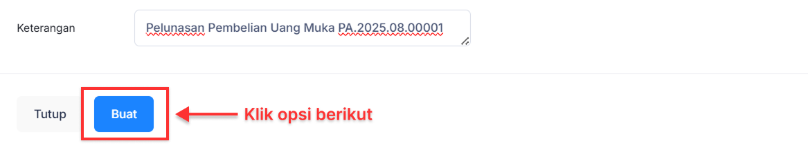 Halaman Pembayaran Pembelian