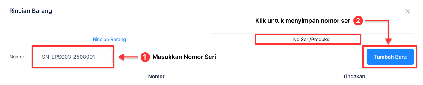 Halaman Hasil Stok Opname