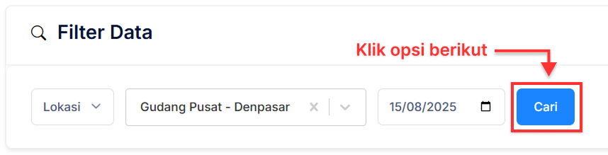 Halaman Aset Per Lokasi