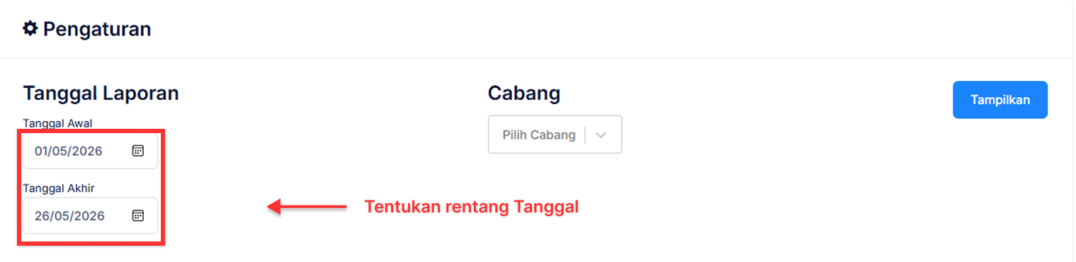Halaman Arus Kas Langsung