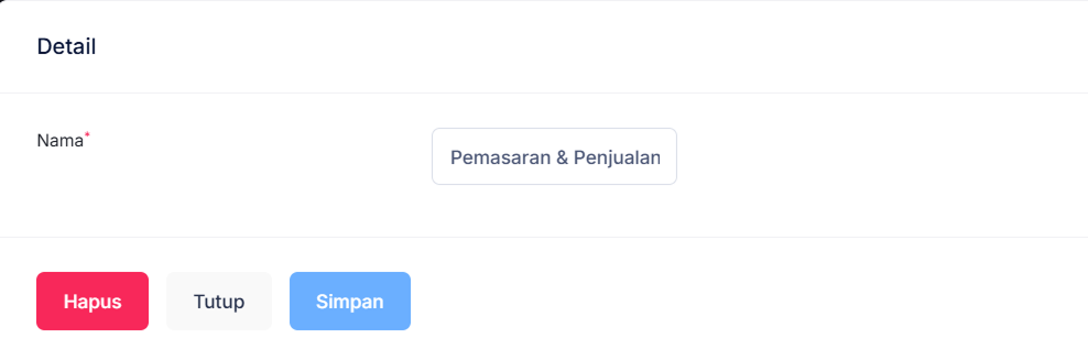 Halaman Kategori Transaksi Berulang