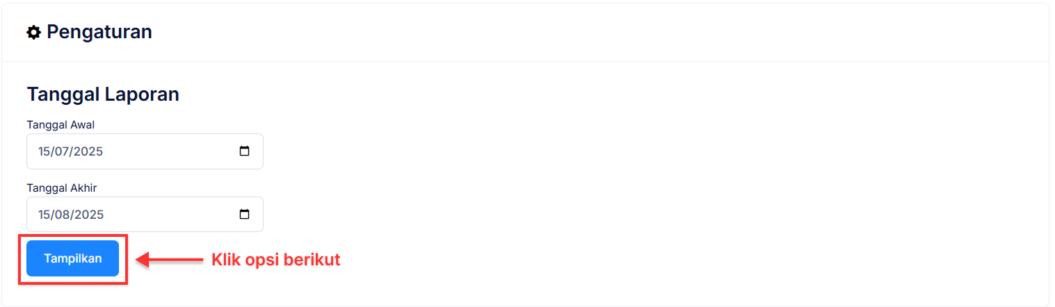 Halaman Arus Kas Langsung