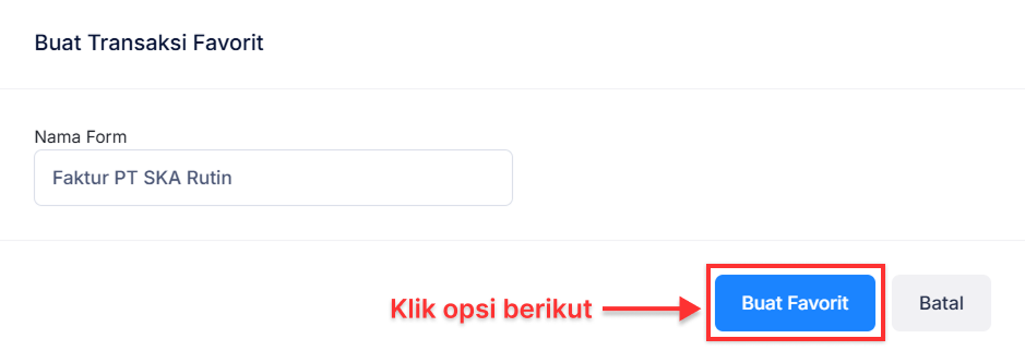 Halaman Faktur Pembelian