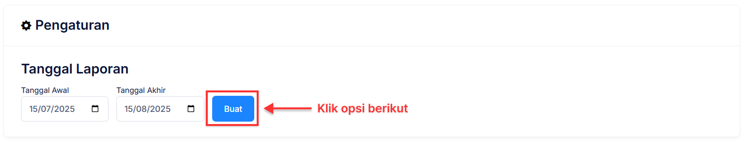 Halaman Histori Utang