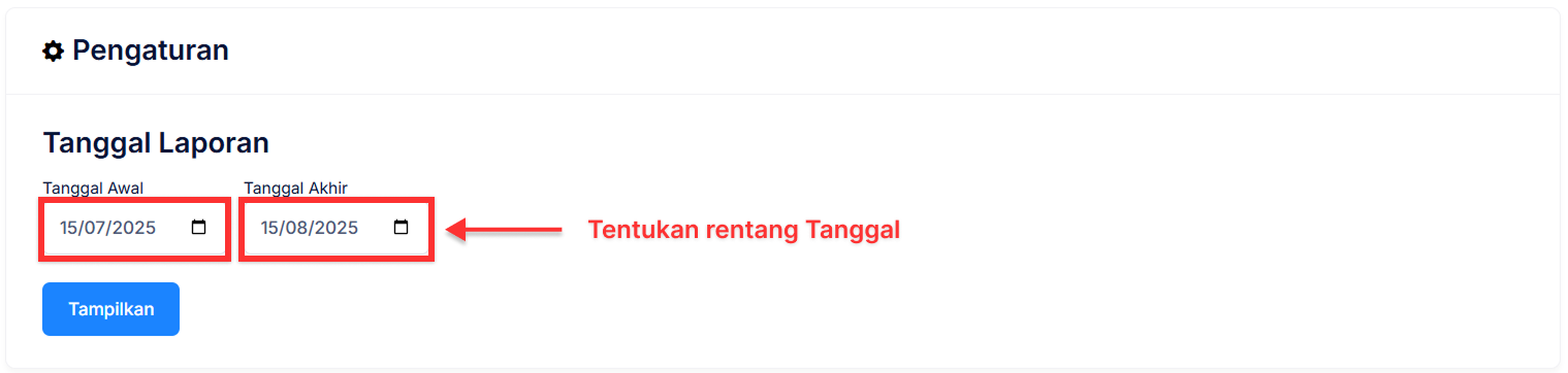 Halaman Arus Kas Tak Langsung