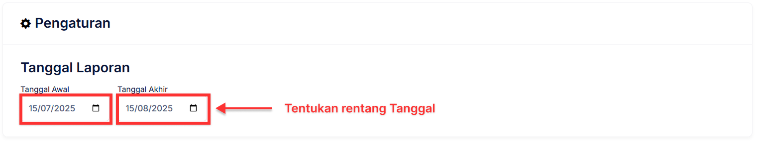 Halaman Rincian Penjualan Per Barang