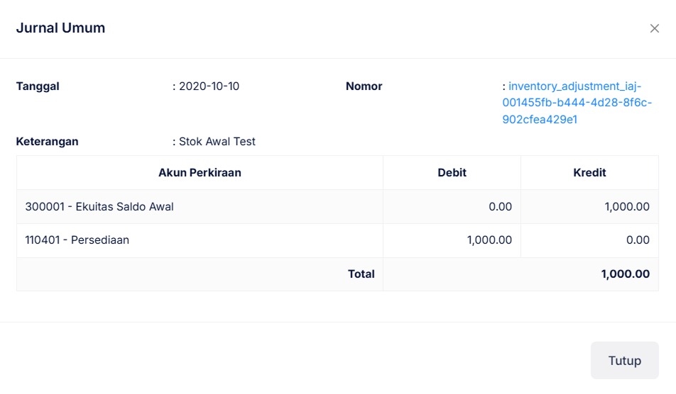 Halaman Pesanan Penjualan