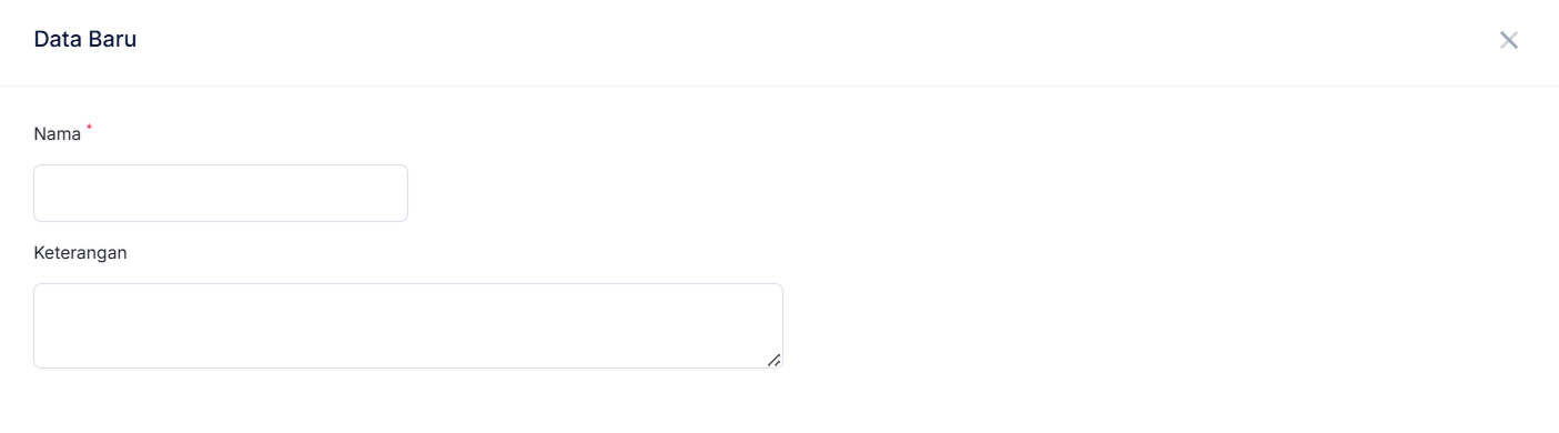 Halaman Kategori Aset