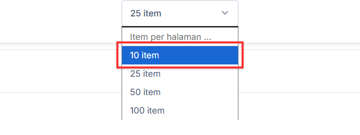 Halaman Kategori Barang