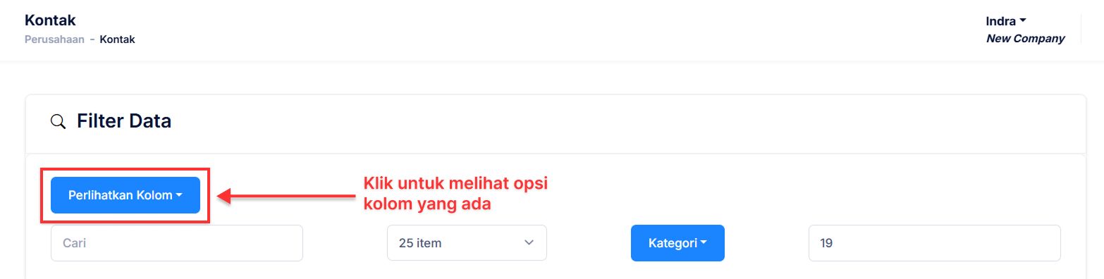 Halaman Kontak