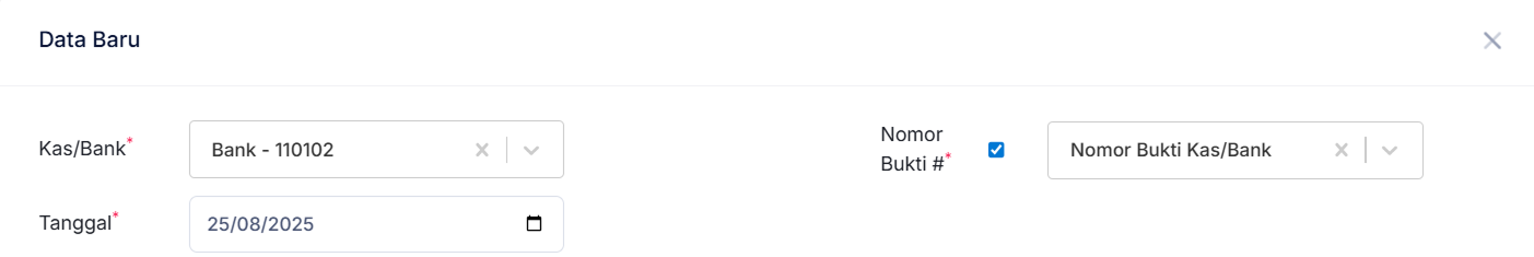 Halaman Penambahan Bahan Baku