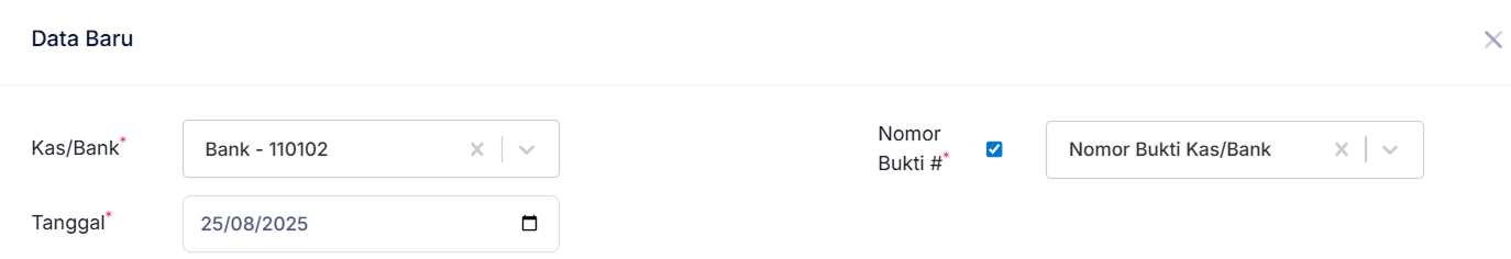 Halaman Pekerjaan Pesanan