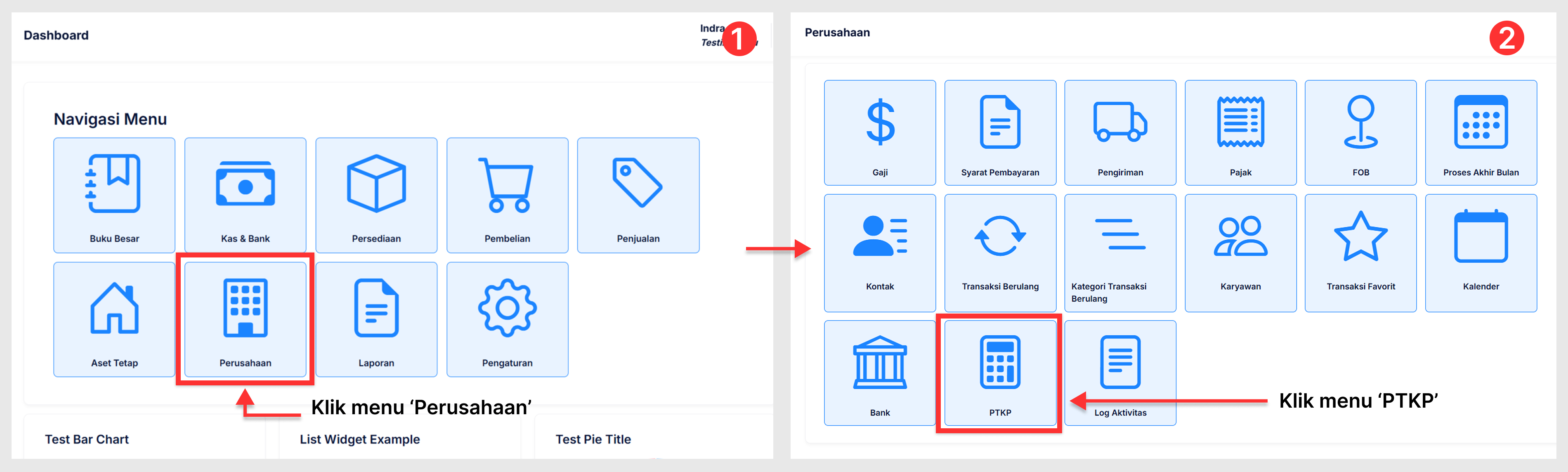 Halaman PTKP (Penghasilan Tidak Kena Pajak)