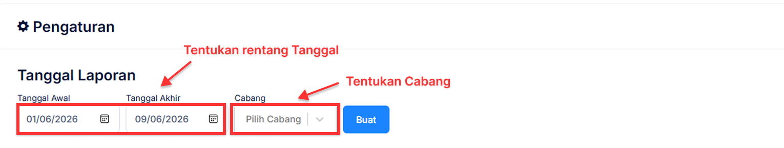 Halaman Histori Utang