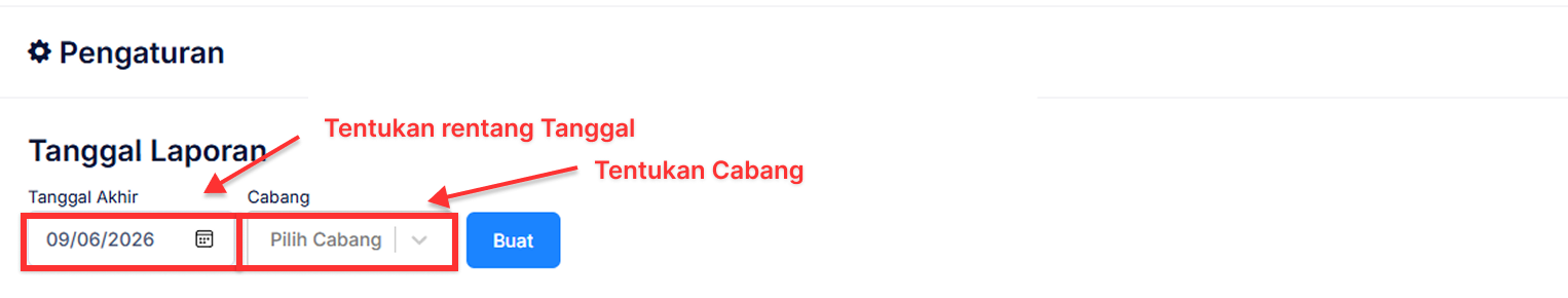 Halaman Faktur Belum Lunas