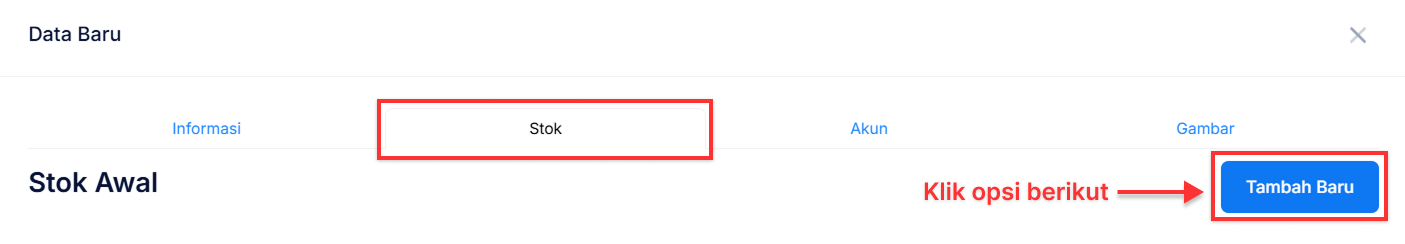 Halaman Barang &amp; Jasa