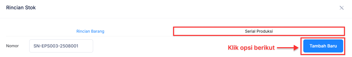 Halaman Barang &amp; Jasa