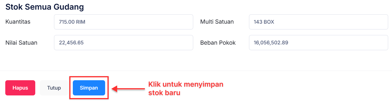 Halaman Barang &amp; Jasa