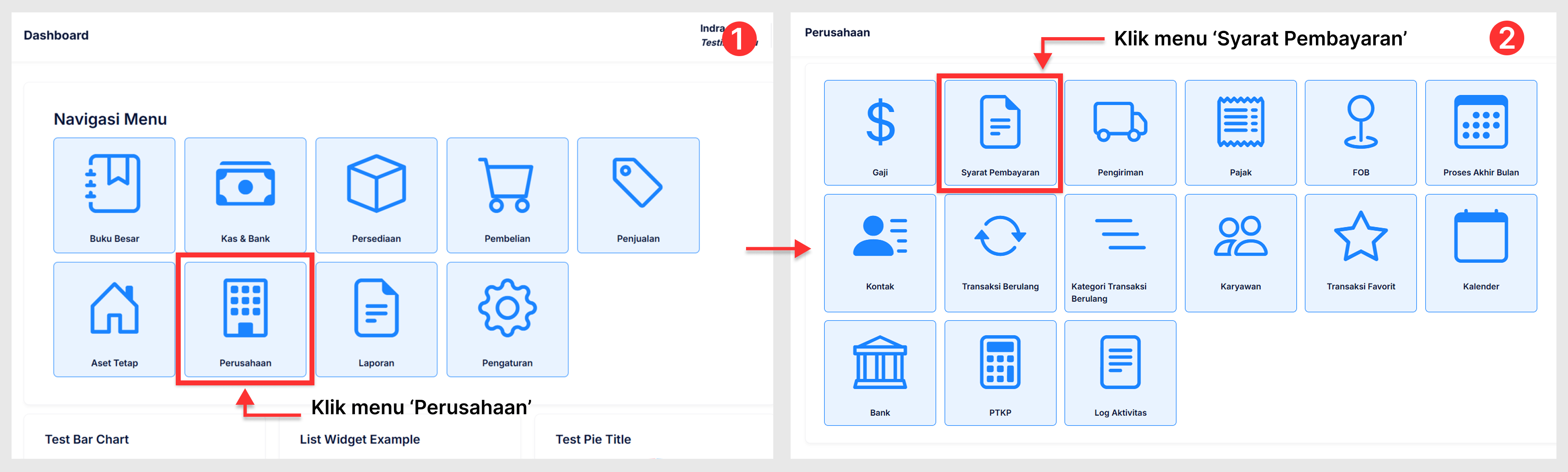 Halaman Syarat Pembayaran