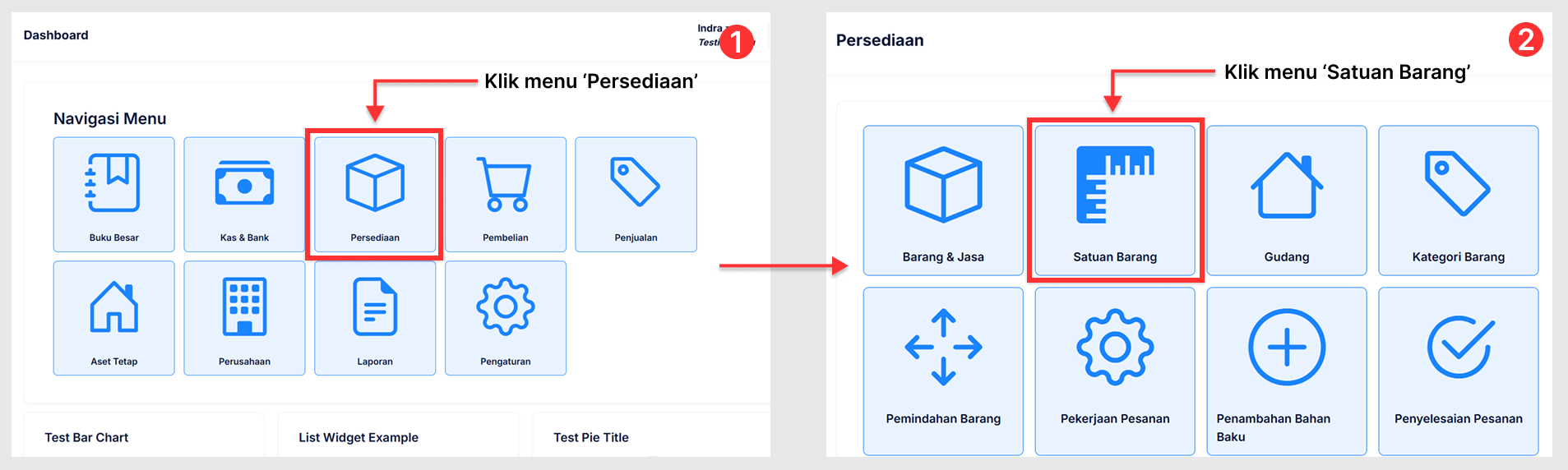 Halaman Satuan Barang
