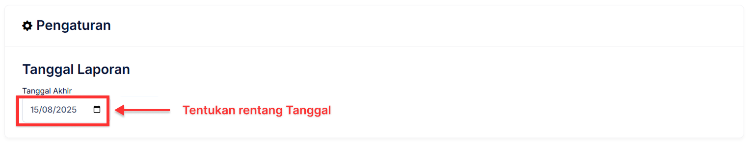 Halaman Faktur Belum Lunas (Piutang)