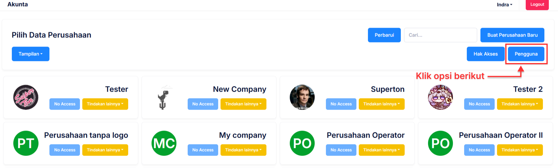 Area Manajemen Akses